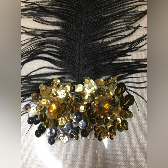 β¨Amazing Tattoo Lady | California Costumes π€β¨dress w/custom feather headpiece - Picture 12 of 15